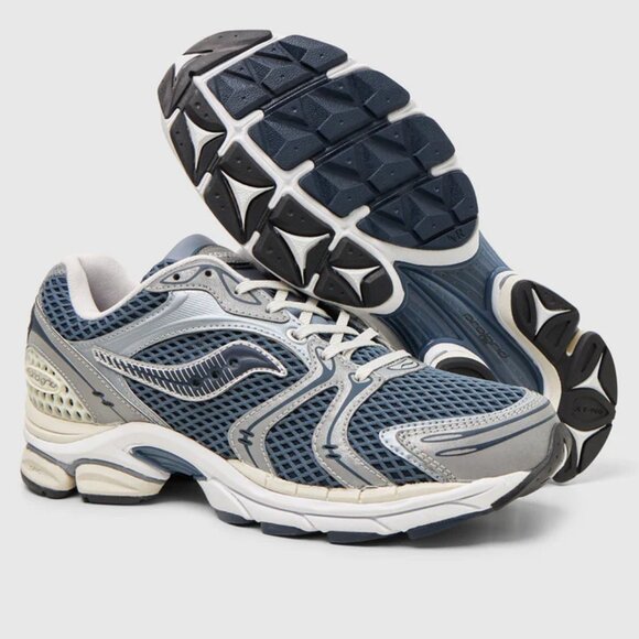 Saucony Progrid Triumph 4 DUSK / SILVER S70831-1 Mens Running Size 9.5 NEW 💙 - Picture 10 of 12